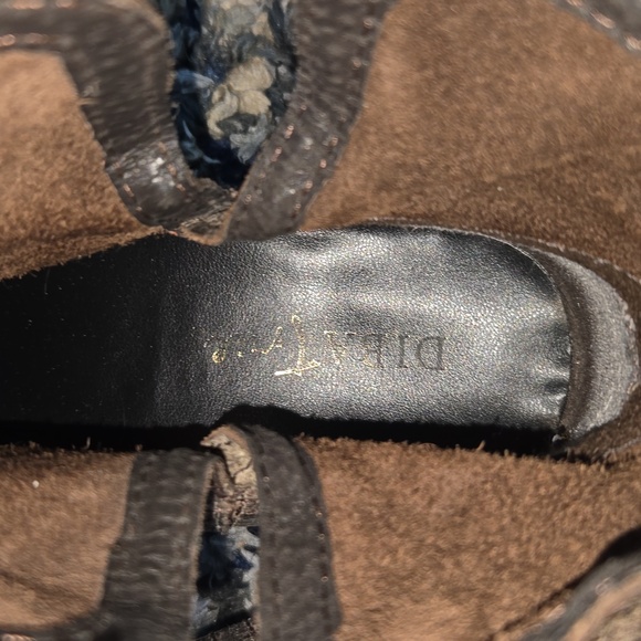 Diba True Western Walnut Grove Distressed Slip On Leather Boots US size 9 - Picture 7 of 8